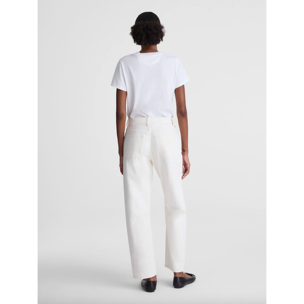 Madewell The Tall Darted Barrel Leg Jean Vintage Canvas Rigid Denim 26T NWT - Picture 4 of 16